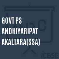 Govt Ps andhiyaripat Akaltara(Ssa) Primary School Logo