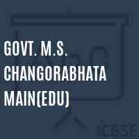 Govt. M.S. Changorabhata Main(Edu) Middle School Logo