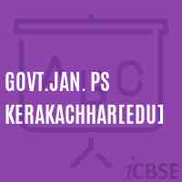 Govt.Jan. Ps Kerakachhar[Edu] Primary School Logo