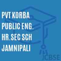 Pvt Korba Public Eng. Hr.Sec Sch Jamnipali Senior Secondary School Logo