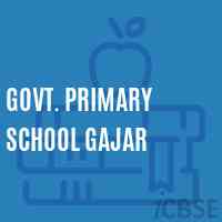 Govt. Primary School Gajar Logo