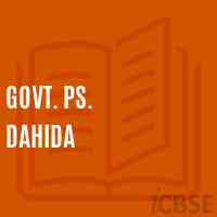 Govt. Ps. Dahida Primary School Logo