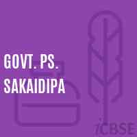 Govt. Ps. Sakaidipa Primary School Logo