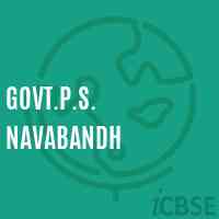 Govt.P.S. Navabandh Primary School Logo