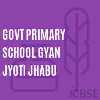 Govt Primary School Gyan Jyoti Jhabu Logo
