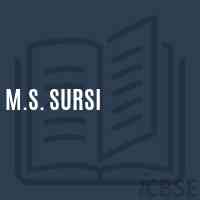M.S. Sursi Middle School Logo