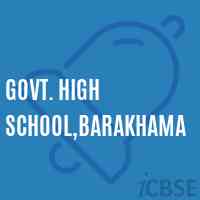 Govt. High School,Barakhama Logo