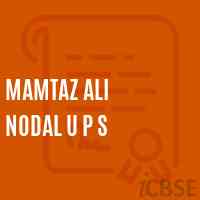 Mamtaz Ali Nodal U P S Middle School Logo