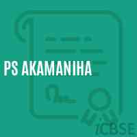 Ps Akamaniha Primary School Logo