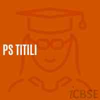 Ps Titili Primary School Logo
