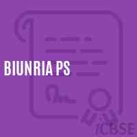 Biunria Ps Primary School Logo