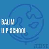 Balim U.P.School Logo