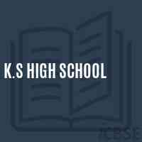 K.S High School Logo