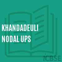 Khandadeuli Nodal Ups Middle School Logo