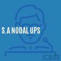 S.A Nodal UPS Middle School Logo