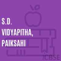 S.D. Vidyapitha, Paiksahi School Logo