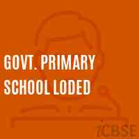 Govt. Primary School Loded Logo