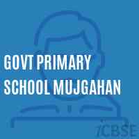 Govt Primary School Mujgahan Logo
