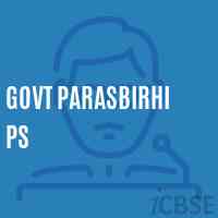 Govt Parasbirhi Ps Primary School Logo
