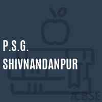 P.S.G. Shivnandanpur Primary School Logo