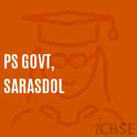 Ps Govt, Sarasdol Primary School Logo