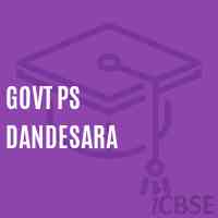 Govt Ps Dandesara Primary School Logo