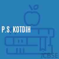 P.S. Kotdih Primary School Logo
