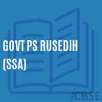 Govt Ps Rusedih (Ssa) Primary School Logo