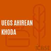 Uegs Ahirean Khoda Primary School Logo