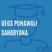 Uegs Punawali Saharyana Primary School Logo