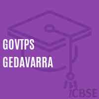 Govtps Gedavarra Primary School Logo
