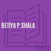 Betiya P.Shala Middle School Logo
