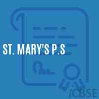 St. Mary'S P.S Middle School Logo