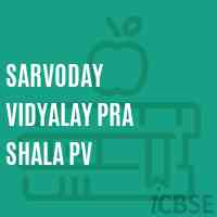 Sarvoday Vidyalay Pra Shala Pv Middle School Logo