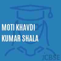 Moti Khavdi Kumar Shala Middle School Logo