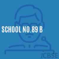 School No.89 B Logo