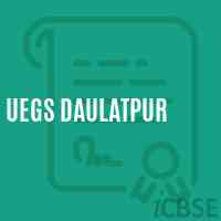 Uegs Daulatpur Primary School Logo