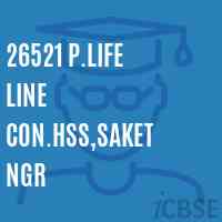 26521 P.Life Line Con.Hss,Saket Ngr Senior Secondary School Logo