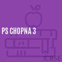 Ps Chopna 3 Primary School Logo