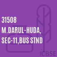 31508 M.Darul-Huda, Sec-11,Bus Stnd Middle School Logo