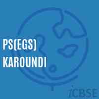 Ps(Egs) Karoundi Primary School Logo