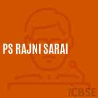 Ps Rajni Sarai Primary School Logo