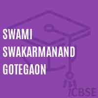 Swami Swakarmanand Gotegaon Middle School Logo