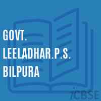 Govt. Leeladhar.P.S. Bilpura Primary School Logo