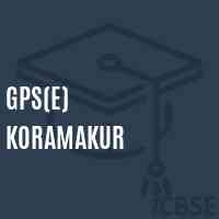 Gps(E) Koramakur Primary School Logo
