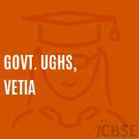 Govt. Ughs, Vetia Secondary School Logo