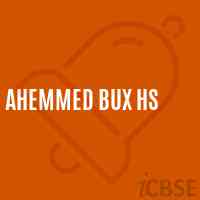 Ahemmed Bux Hs School Logo