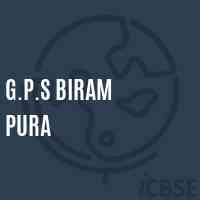 G.P.S Biram Pura Primary School Logo