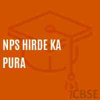 Nps Hirde Ka Pura Primary School Logo