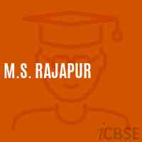 M.S. Rajapur Middle School Logo